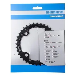 Shimano FC-T521 36ZUBŮ 3x10 černý převodník obraz