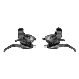 Shimano Řazení STEF41 "V" 3 x 6k černé, pravé a levé obraz