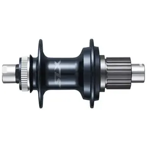 Shimano SLX FH-M7110-B tmavě šedý disc 32d Center lock 12mm e-thru-axle 148mm 12 speed zadní náboj obraz