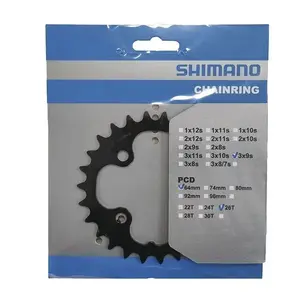 Shimano SLX M660 26ZUBŮ 3x9 černý převodník obraz