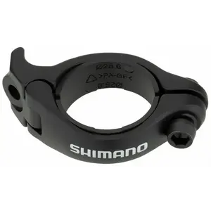 Shimano SM-AD91-MS černá objímka na přesmykač O31, 8mm s adaptérem na O28, 6mm obraz