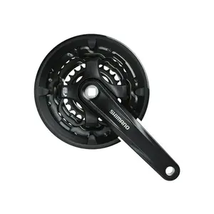 Shimano Tourney FC-TY501 48/38/28 černé 175mm kliky obraz
