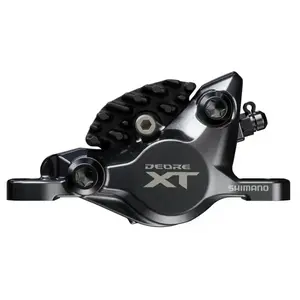 Shimano XT BR-M8200 tmavě šedý brzdový třmen v krabičce obraz