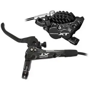 Shimano XT M8020 brzda kotoučová sada přední černá, resin s chladičem, bez adaptéru, 1000 mm obraz