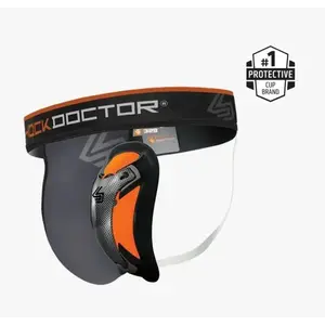 Shock Doctor 329 suspenzor Ultra Carbon Flex - S - šedá obraz
