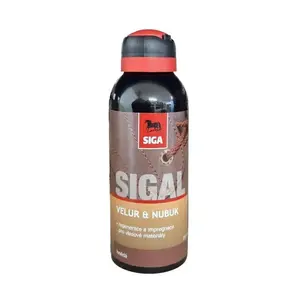 Siga sprej na semiš, velur a nubuk 150 ml - černá obraz