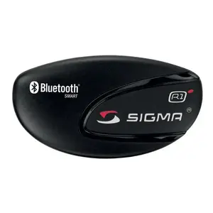 Sigma R1 BLUE černý vysílač tepové frekvence bez hrudního pásu obraz