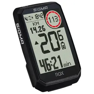 Sigma Rox 4.0 Endurance GPS černý cyklocomputer obraz