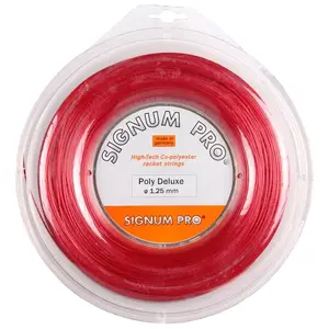 Signum Pro Poly Deluxe Red tenisový výplet 200m - 1, 22 obraz