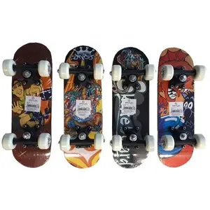 Spartan Miniskateboard 17 dětský 43x15x1, 1cm - černá obraz