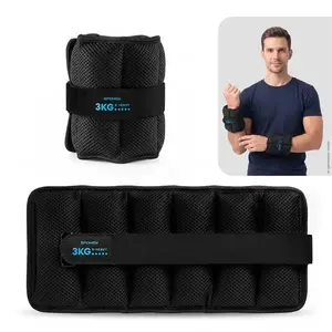 Spokey ACTIVE FORM černá sada závaží na ruce a nohy, 3 kg obraz