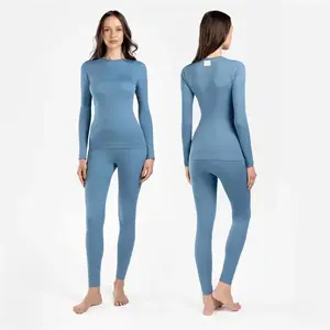 Spokey COLDY SET Dámské termoprádlo, modré - S/M obraz