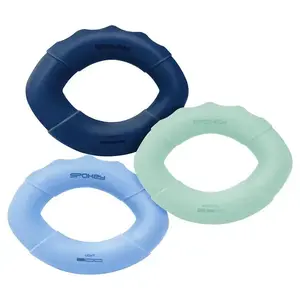 Spokey HAND POWER SET modro-mentolová sada 3 posilovacích kroužků obraz