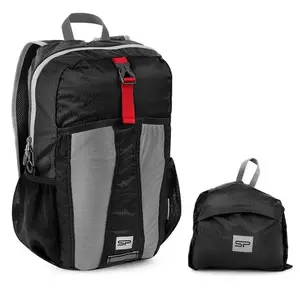 Spokey HIDDEN PEAK černo-červený 18 l skládací batoh obraz