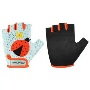 Spokey PLAY LADYBUG Dětské cyklistické rukavice - XS obraz