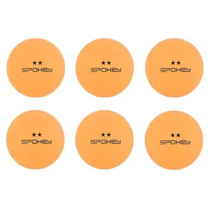 Spokey SKILLED ** oranžové pingpongové míčky, 6 ks obraz