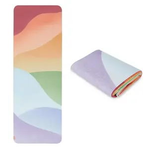 Spokey YOGA TRAVEL Skládací jóga podložka, 180 x 61 x 0, 15 cm obraz