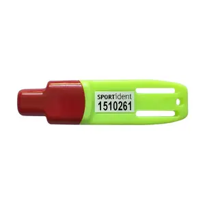 SPORTident ČIP SI Card 9 neon red obraz