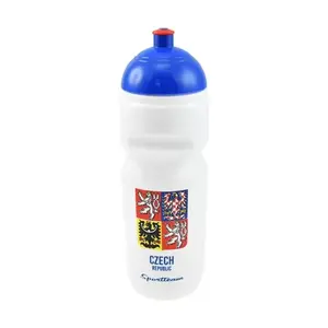 SPORTTEAM ČR bílá 800ml sportovní láhev na vodu obraz