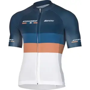 Stevens Aero Equipe Modro/bílo/zlatý Krátký Rukáv dres - M obraz