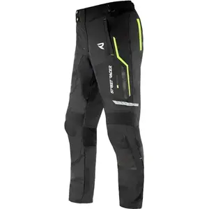 Street Racer Kalhoty na motorku Flex EVO černo-fluo žluté - S obraz