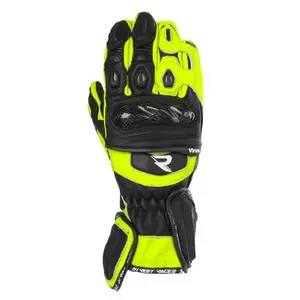 Street Racer Rukavice na motorku Virus 2 černo-fluo žluté - XS obraz