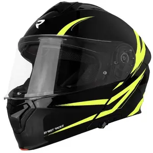 Street Racer Vyklápěcí helma Fury černo-fluo žlutá - XS - 53-54 cm obraz