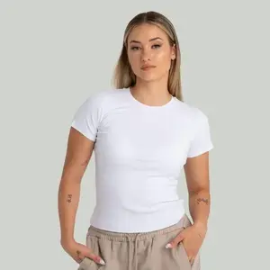 STRIX Dámské triko Ribbed White - XS obraz