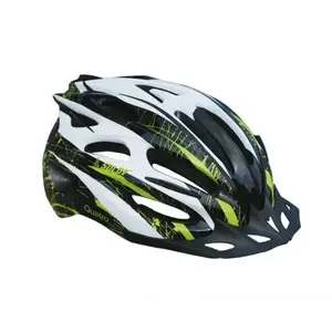 Sulov TOP-QUATRO 3 bílo/zelená cyklistická helma - L obraz