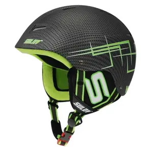 Sulov WILD carbon-zelená lyžařská přilba - L-XL (58-61 cm) obraz