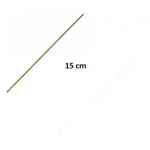 Suretti zlatá dutá prošívací jehla 15 cm 2 ks obraz