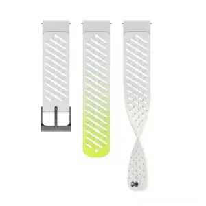 Suunto Athletic 5 Silicone Canary White S+M 22 mm pro Vertical, Race a kompatibilní řemínek obraz