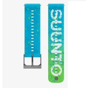 Suunto Athletic 6 Silicone Power Blue S/M pro Vertical, Race a kompatibilní řemínek obraz