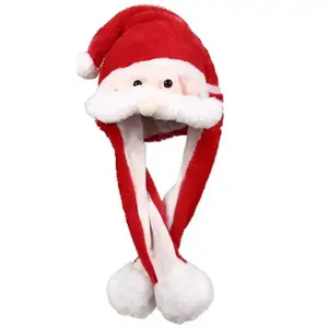 Svítící čepice SANTA s pohyblivým knírem obraz