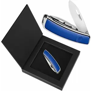 Swiza D03 Leather Blue luxusní kapesní nůž obraz