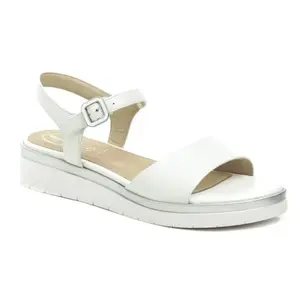 Tamaris Comfort 8-58708-42 bílé dámské nadměrné sandály - EU 44 obraz