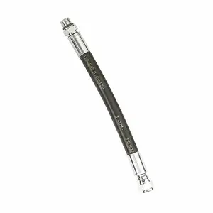 Tecline STANDARD/KEVLAR černá krátká vysokotlaká hadice k tlakoměru - 20 cm obraz