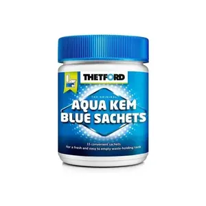 Thetford Aqua Kem Blue Sachets 15x25g - rozkladová chemie do WC obraz