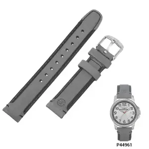 Timex Expedition 16mm šedý kožený řemínek obraz