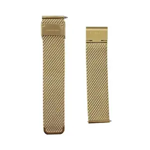 Timex Originál zlatý 20mm kovový řemínek obraz