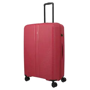 Travelite Air Stripe L červený cestovní kufr obraz