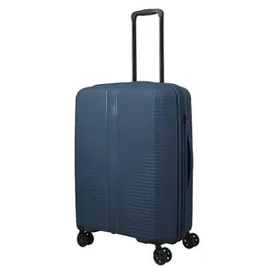 Travelite Air Stripe M Navy tmavě modrý cestovní kufr obraz