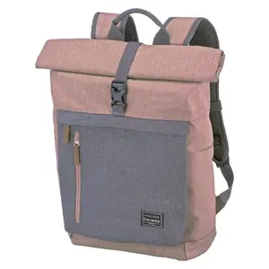 Travelite Basics Roll-up Backpack Rose batoh obraz