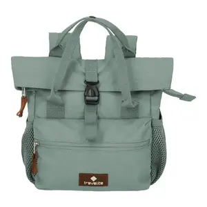 Travelite Basics Short Handle Mini mentolový městský batoh obraz