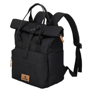 Travelite Basics Short Handle Roll-up Black batoh obraz