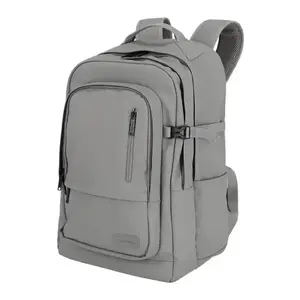 Travelite Basics světle šedý batoh na notebook obraz