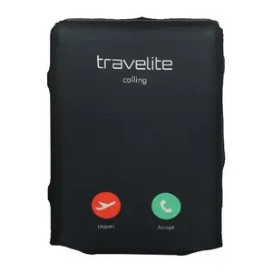 Travelite Luggage Cover S Call šedý obal na kufr obraz