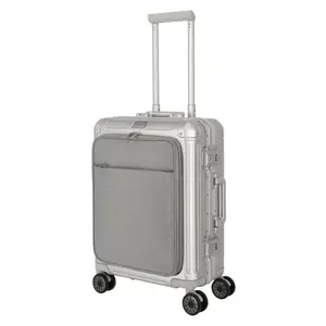 Travelite Next 2.0 S Front pocket stříbrný kabinový kufr obraz