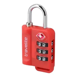 Travelite TSA Padlock červený visací zámek obraz