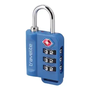 Travelite TSA Padlock modrý visací TSA zámek obraz